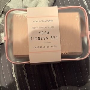 Saks Fifth Avenue Yoga Fitness Set